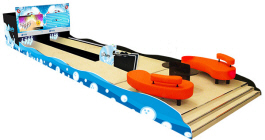 Mini Bowling Imply - Minature Bowling Alley Lane - Picture 3