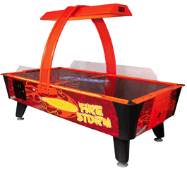 Fire Storm Air Hockey Table - Coin Operated From Dynamo