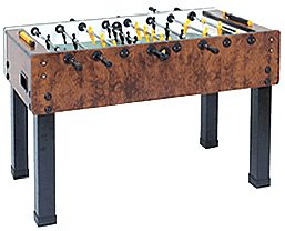 G-500 / G.500 / G500 Briar Wood Foosball Table By Garlando Foosball