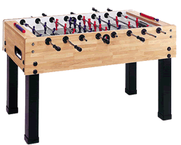 G-500 / G.500 / G500 Butcher Block  Foosball Table By Garlando Foosball