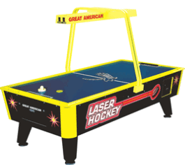 Laser Hockey Coin Operated Air Hockey Table | Great American
