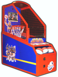 Harlem Globetrotters Kids Video Basketball Game From Skeeball Amusements