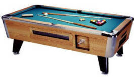 Dynamo Sedona 8' Pool Table - Coin Operated