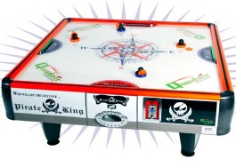 QuadAir 4 Player Non Coin Quad Air Hockey Table From Barron Games