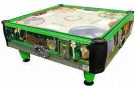 Quad Air Jr Junior Air Hockey Table - Coin Operated 