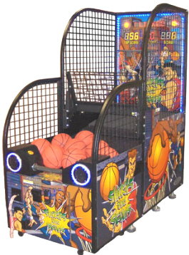 Shirts And Skins Jr. Kids Basketball Arcade Game From Coastal Amusements