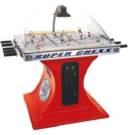 Super Chexx Dome Hockey Machine | Coin Operated
