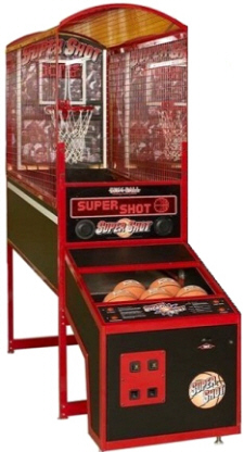 Super Shot Basketball Arcade Machine From Skee-Ball