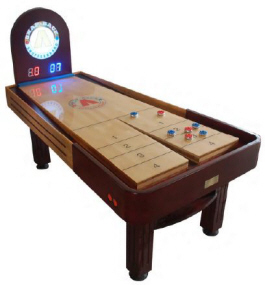 Tavern Snap Back Rebound Shuffleboard Table From Mega Mania