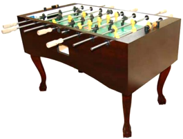 Tornado Madison Foosball Table TTXMA - Non Coin Home Model From Valley Dynamo