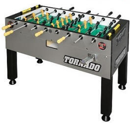 Tornado Platinum Tour Edition Coin Operated Foosball Table