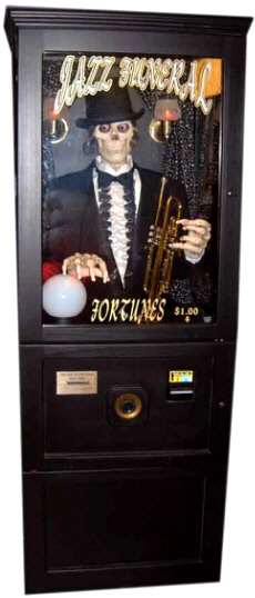 Jazz Funeral Fortune Teller Machine