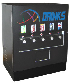 BV155 Soda and Cold Drink Mechanical Value Vending Machine From Seaga