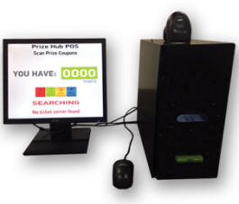 Prize Hub Point Of Sale / POS Add-On System From Baytek