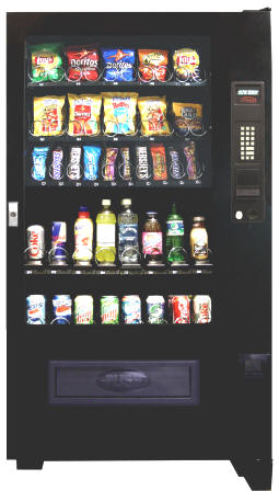 VC5600 / SP436R Combination Refrigerated Soda Machine and Snack Vending Machine From Seaga