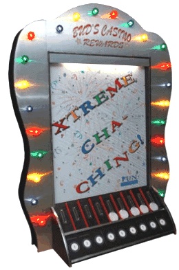 Xtreme Cha-Ching Puck Drop Game Machine From Fun Industries