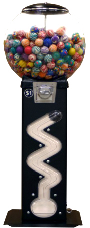 Ziggy Zig Zag Pirze Capsule Bulk Vending Machine From OK Manufacturing