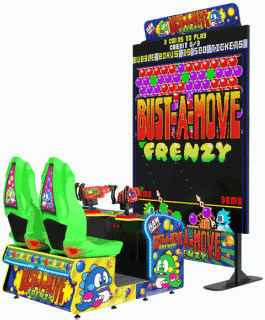 Bust-A-Move-Frenzy Arcade Shooting Game From Raw Thrills