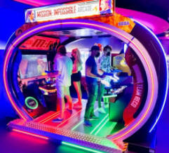 Mission Impossible Arcade Super Deluxe 4 Player Video Game From SEGA Amusements