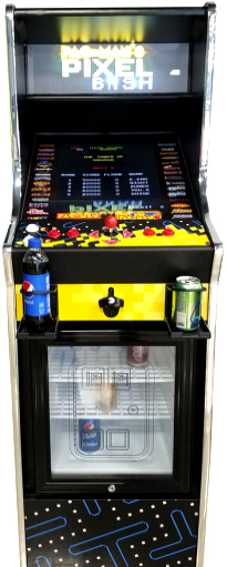 Pac-Man's Pixel Bash Chill Home Edition Video Arcade Game | Caberet Home 19" Non-Coin Model | Namco Bandai
