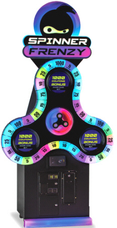 Spinner Frenzy Ticket Redemption Arcade Game