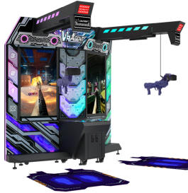 VR Agent Twin Player Arcade Virtual Reality Shooting Game From SEGA