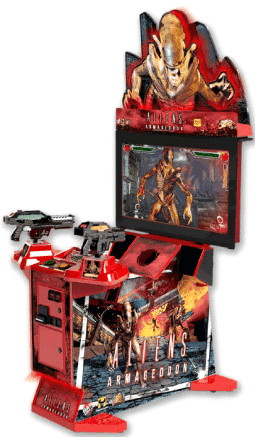 Aliens Armageddon Arcade 42" Fixed Guns Model