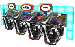 Daytona Championship USA SDLX Racing Simulator Video Arcade Game