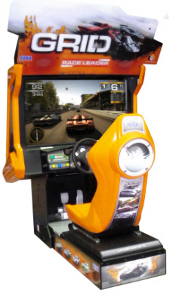 GRID 42' Racing Video Arcade Game From Sega