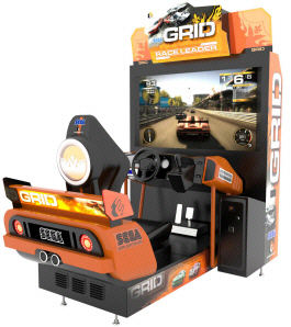 GRID Deluxe Race Leader Video Arcade Street Racing Game From SEGA