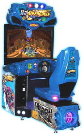 H2Overdrive / H2 Overdrive 42" Video Arcade Speed Boat Racing Game From Raw Thrills / Betson