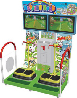 Hopping Road pogo Stick Video Arcade Ticket Videmption Game From Sega