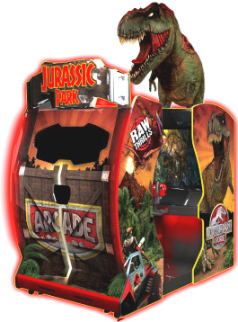 Jurassic Park Arcade Environmental SD Model Video Arcade Game | Raw Thrills