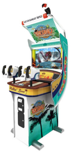 Let?s Go Island Standard Upright Model Jungle Adventure Hunting Video Arcade Game From Sega