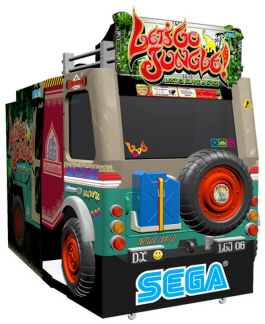 Let's Go Jungle Deluxe Model Video Arcade Game From SEGA Arcade Amusements