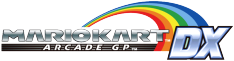 Mario Kart Arcade GP DX Video Arcade Game Logo
