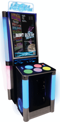 Neon FM Arcade Music Rhythm Video Game From Unit-E / Unite
