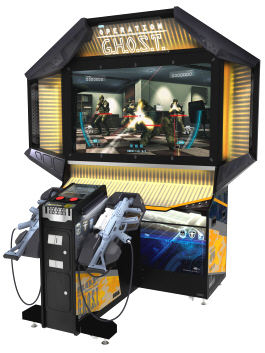 Operation Ghost / G.H.O.S.T. 55" Deluxe Video Arcade Game From Sega