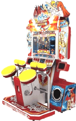 Percussion Master 3 Drum Simulator Video Arcade Game | Wahlap IGS