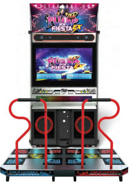 Pump It Up Fiesta EX 2011 - CX Cabinet Model Video Arcade Dance Game From Andamiro