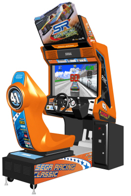 SEGA Racing Classic Video Arcade Driving Game From Sega Amusments