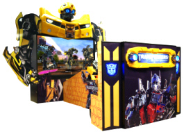 Transformers : Human Alliance Super Deluxe / SDX 80" Model Video Arcade Game