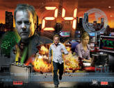 24 Pinball Machine Backglass From BMI Gaming By Stern Pinball Featuring Jack Bauer and Chloe