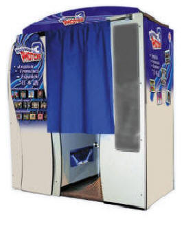 3 In 1 Hollywood Photo Booth / Sit Down Color Photobooth | 3x5 Photos | By Smart Industries