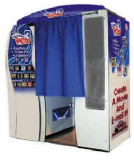 3 In 1 Hollywood Email and Video Photo Booth / Sit Down Color Video Photobooth | 3x5 Photos | By Smart Industries