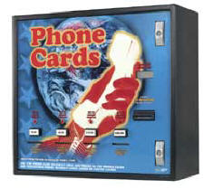 AC504 Phone Card Dispenser / Debit and Prepaid Plastic Card Dispenser | By American Changer Corporation