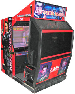 Confidential Mission Deluxe Model Video Arcade Game