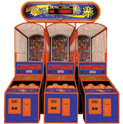 Supershot Basketball Deluxe Basketball Game By Skeeball From BMI Gaming: 1-866-527-1362