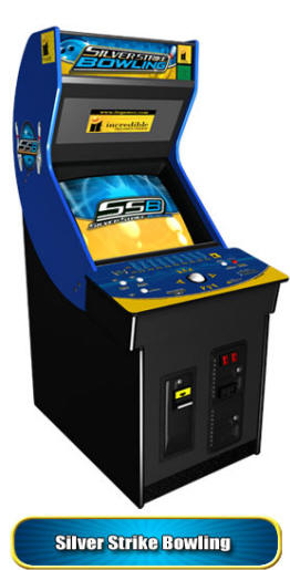 Silver Strike Bowling 2006 Video Bowling Machine Game By Incredible Technologies From BMI Gaming: 1-866-527-1362