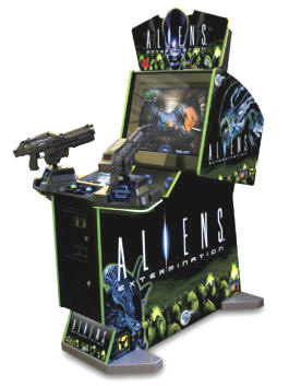 Aliens Extermination - Standard Model Video Arcade Game
